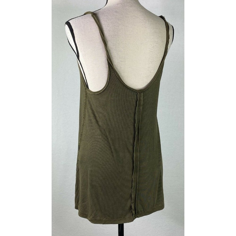 We The Free Scarlett Green XS Tank Top